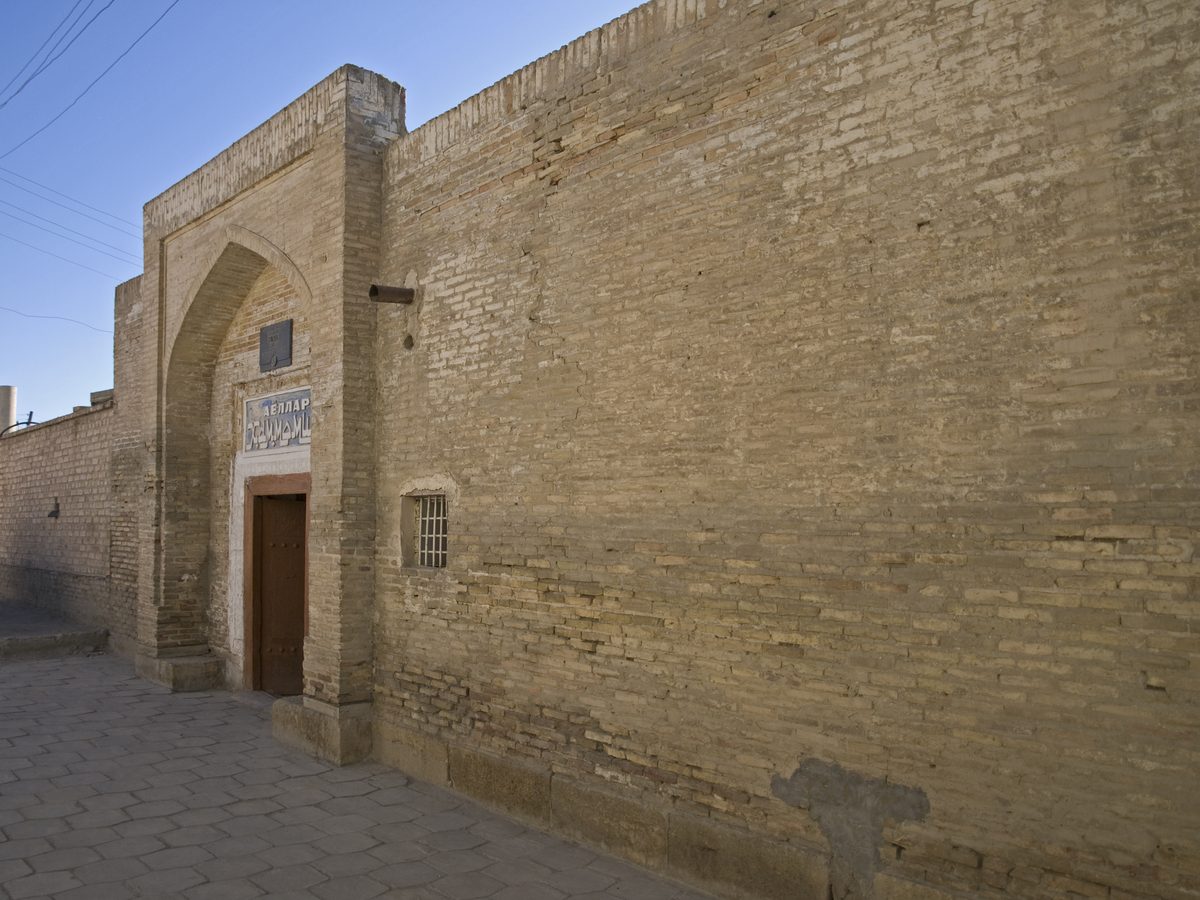 Interior of the historic Kunjak Hammam bathhouse in Bukhara, representative photo -- not yet an actual photo of a Khiva hammam